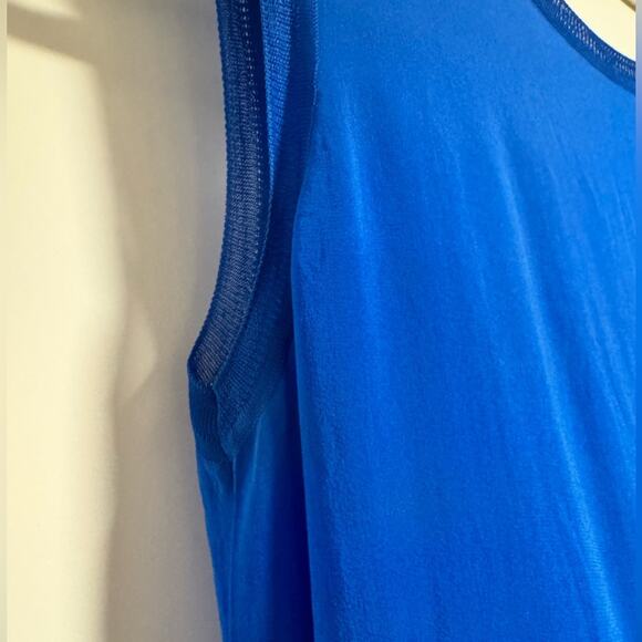 Sheer silk tunic top - Vince - Picture 4 of 8